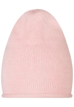 Strickmütze mit Rollrand aus Bio-Baumwolle