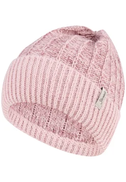 Strickmütze Mouline mit Rippenbündchen