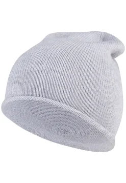 Strickmütze Rollrand aus Viskosemix