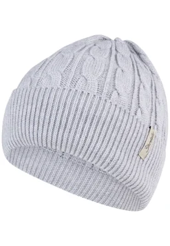 Strickmütze Zopfmuster aus Viskosemix