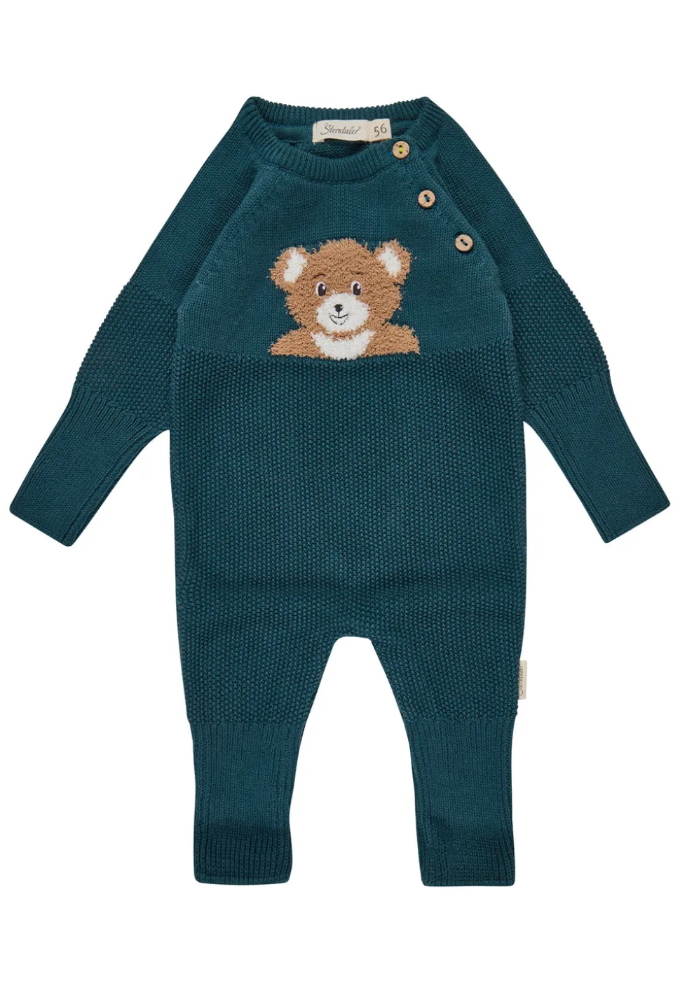 Strickoverall aus Baumwolle Bär