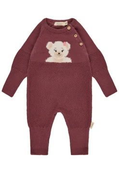 Strickoverall Bär aus Baumwolle