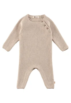 Strickoverall mit Knopfleiste