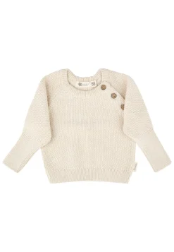 Strickpullover mit Mitwachsbündchen