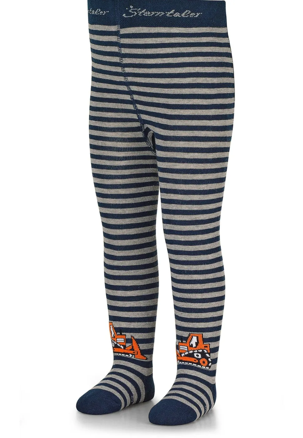 Strumpfhose mit Motiv Bagger