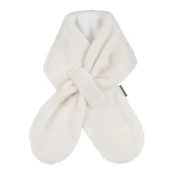 Teddyflausch-Schal mit Baumwollfleece-Futter & Klett