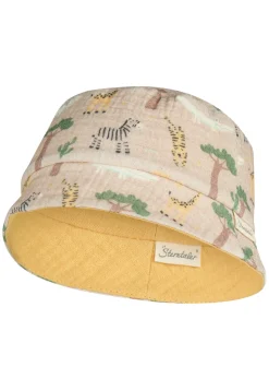 Wende-Fischerhut mit Safari-Motiven