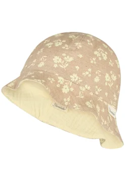 Wende-Sonnenhut mit Blumenmuster