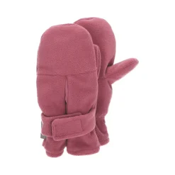 Wärmende Microfleece-Fäustel mit Daumen & Klett