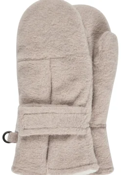 Wärmende Microfleece-Fäustel mit Daumen & Klett