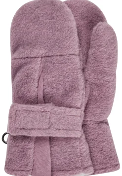 Wärmende Microfleece-Fäustel mit Daumen & Klett