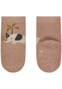 ABS Krabbelsocken 2er Pack Elefant Uni