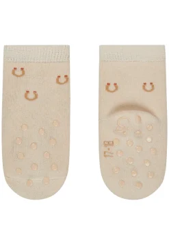 ABS Krabbelsocken 2er Pack Pferd Hufeisen