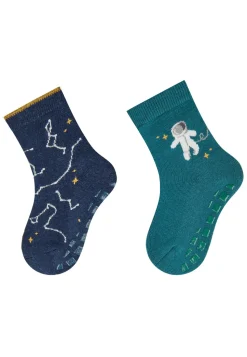 ABS Socken 2er Pack Astronaut und Sterne