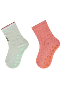 ABS Socken 2er Pack Bär und Rippe